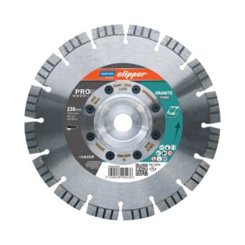    GYÉMÁNTTÁRCSA 230X70/22.23  NORTON CLIPPER-PRO GRANITE TURBO