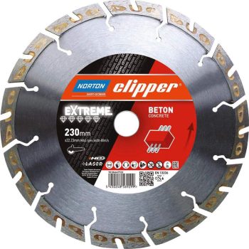   Gyémánttárcsa BETON-230X22.23-15X3  NORTON CLIPPER-EXTREME 