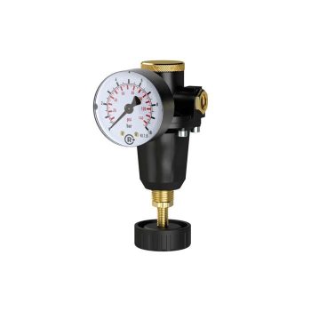    Állandó nyomásszabályozó, nyomásmérő órával (manométerrel), BG 1, G 1/4, 0,5–10 bar