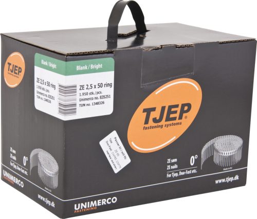 TJEP ZE 25/65 gyűrűs szeg 65 mm 1300 db