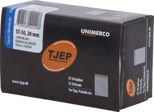 TJEP ST-50 kisfejű betonszeg 40 mm 1500 db