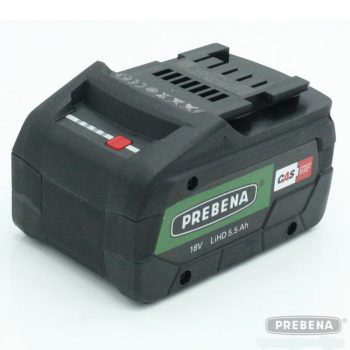 PREBENA Akku, 5,5AH, 18V, LI-ion, CAS