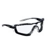 Bollé Cobra védőszemüveg szett hab kerettel és pánttal víztiszta színben