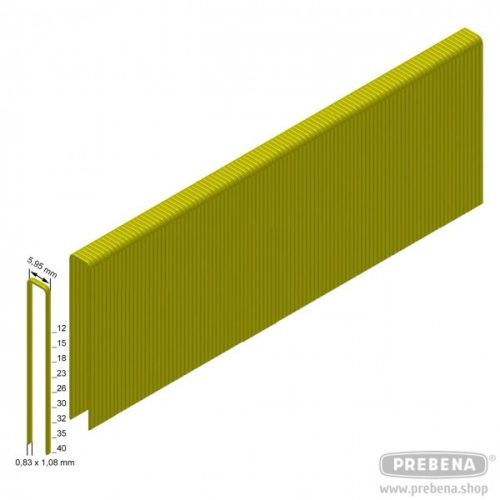 PREBENA ES23CRFHA rozsdamentes kapocs 5200db