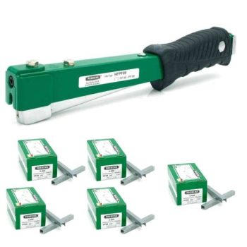   PREBENA HFPF09 Tűzőkalapács 6-9 mm -ig + 5doboz PF09CNK kapocs