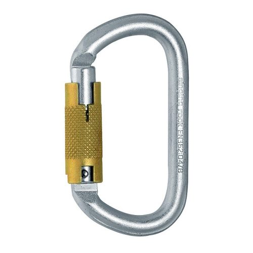 Singing Rock Oval triple lock acél karabiner