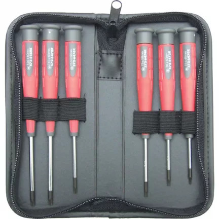 Kennedy professional 6 db-os torx pro-torq precíziós csavarhúzó készlet