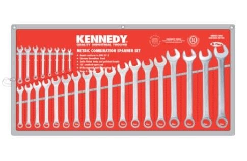 Villáskulcs készlet Metrikus 11 darabos Kennedy Ipari