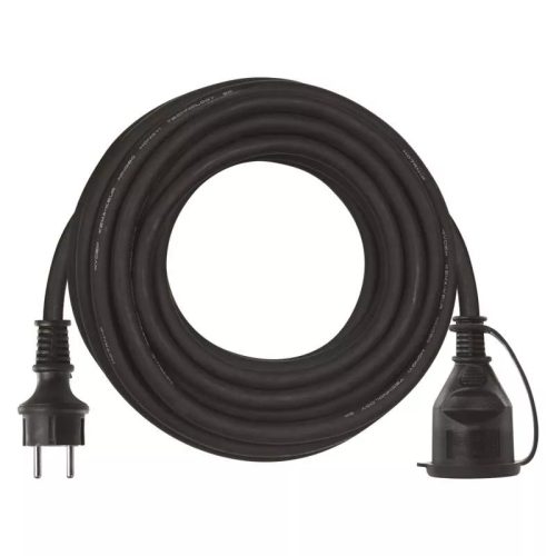 EMOS Kültéri hosszabbító 10 m / 1 aljzat / fekete / gumi-neoprén / 250 V / 2,5 mm2