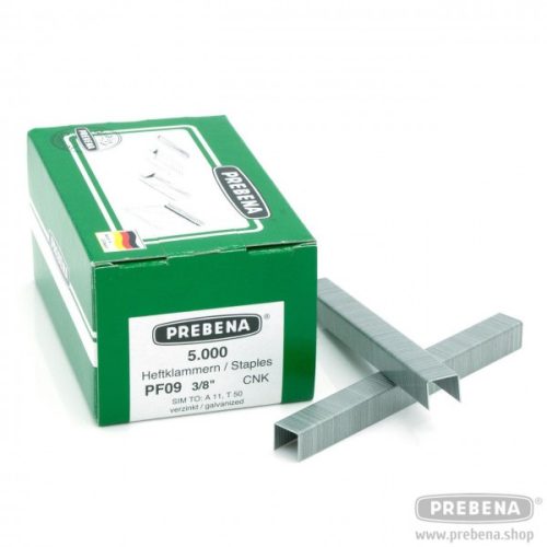 PREBENA PF09CNK acél kapocs 5000db