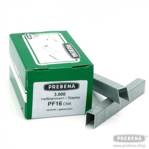 PREBENA PF16CNK acél kapocs 3000db