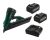 PREBENA PKT-8-RKP100-SET Hybrid akkus szegezőgép 65-100mm-ig HOSSZÓ TÁRRAL / 1db AKKUVAL, TÖLTŐVEL /