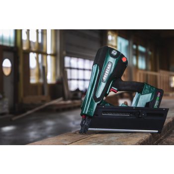   PREBENA PKT-8-RKP100-SET Akkus szegező kerekfejű szalagszegekhez, RKP típusú 65 - 100 mm-ig. /AKKUVAL, TÖLTŐVEL/