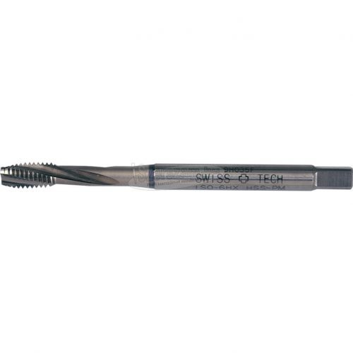 Menetfúró csavart hornyú kékgyűrűs gépi SwissTech M6x1mm