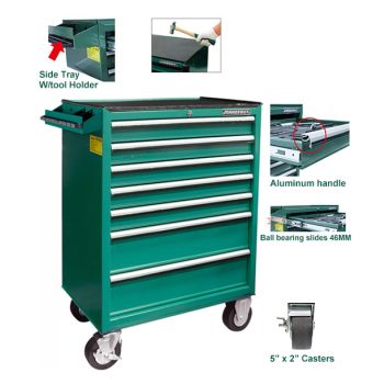   Jonnesway Teljesen felszerelt szerszámos szekrény 7 fiókkal 230 részes