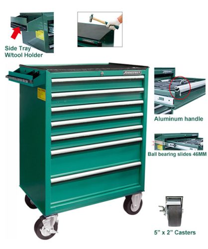 Jonnesway Teljesen felszerelt szerszámos szekrény 7 fiókkal 230 részes