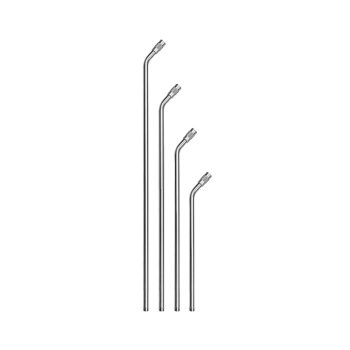    lefúvató pisztoly fúvócső fúvóka nélkül, ívelt 450 mm, alumínium, M12x1,25
