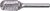 Turbómaró hengeres gömbvégű finom fogazással York 3x14mm