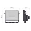 EMOS Ilio LED reflektor 10.5W 950lm IP65 természetes fehér