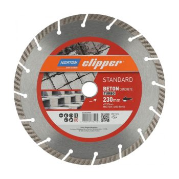 Norton Clipper Standard Beton Turbo gyémánt vágókorong Ø115–350 mm