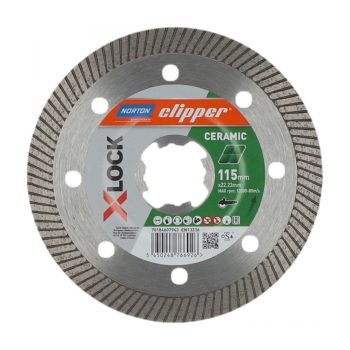 Norton Clipper X-Lock Ceramic gyémánt vágókorong Ø115–125 mm