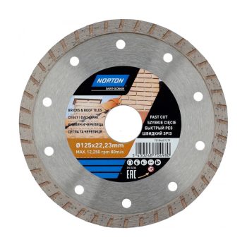 Norton CEE Bricks & Tiles gyémánt vágókorong Ø115–230 mm