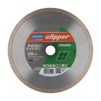 Norton Clipper Pro Ceramic gyémánt vágókorong nedves vágás Ø150–350 mm