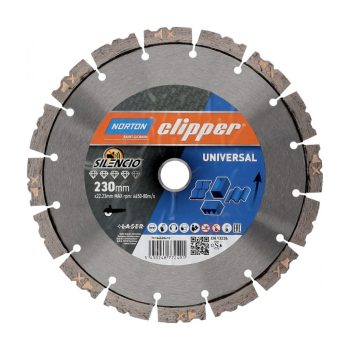 Norton Clipper Pro Universal Silencio gyémánt vágókorong Ø115–400 mm