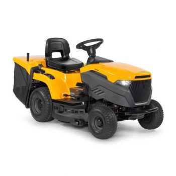 Benzines fűgyűjtős traktor
